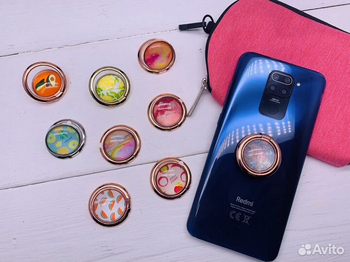 Кольцо-держатель (подставка) для телефона / попсок