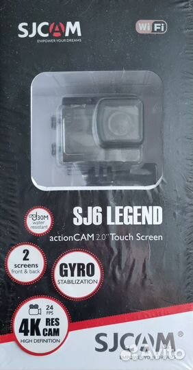 Экшн камера sjcam sj6 legend