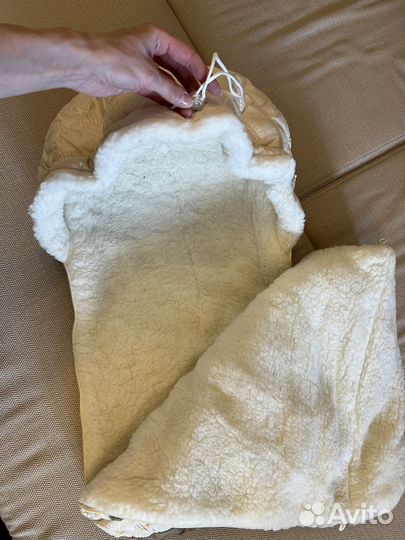 Зимний конверт в коляску