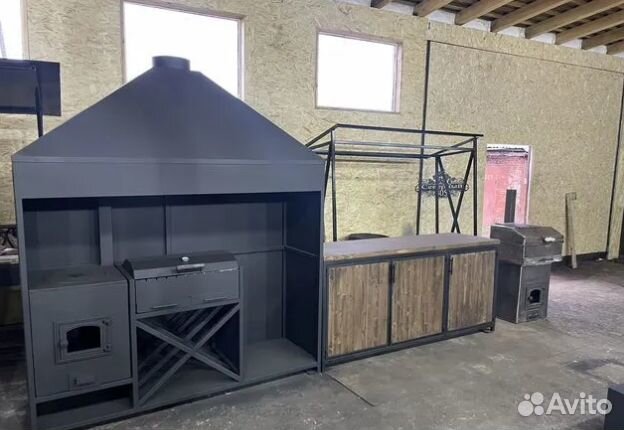 Модульная мангальная зона