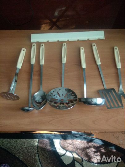 Кухонный набор нержавейка СССР из 7 предметов