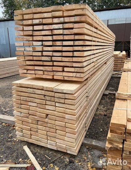Доска обрезная, брус, пиломатериал