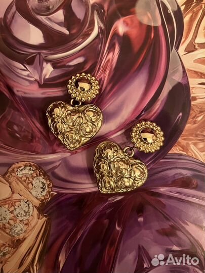 Винтажные клипсы no name