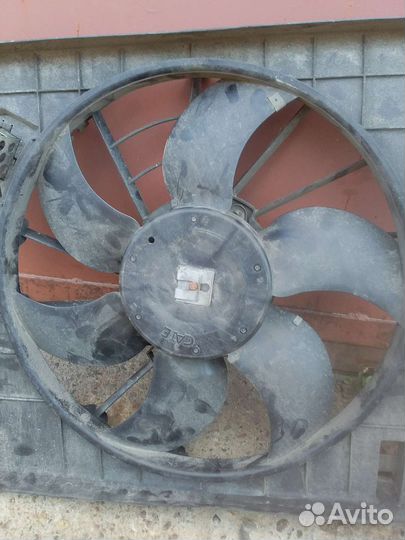 LADA largus диффузор вентилятора