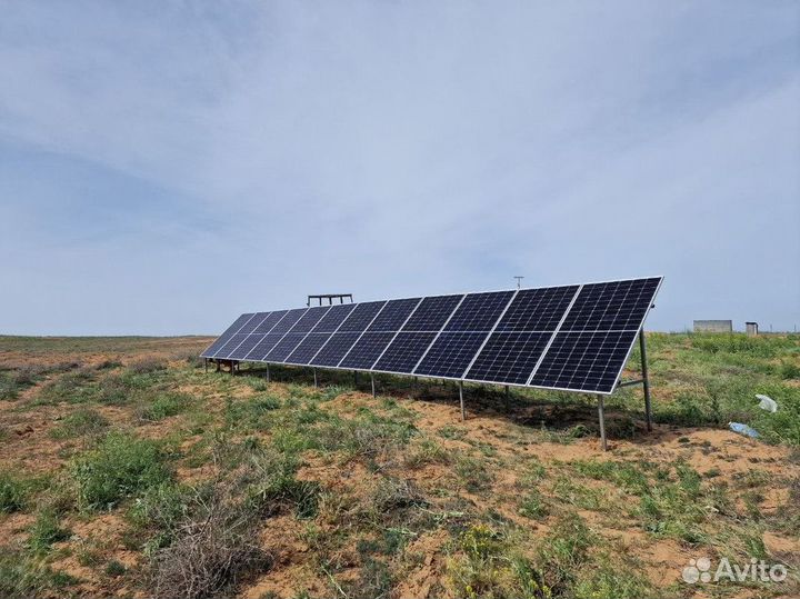 Солнечная электростанция для фермы