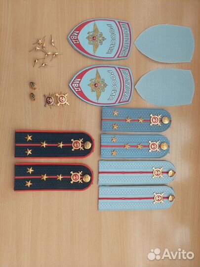 Шевроны, погоны и фурнитура (полиция)