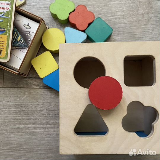 Развивающие деревянные игрушки