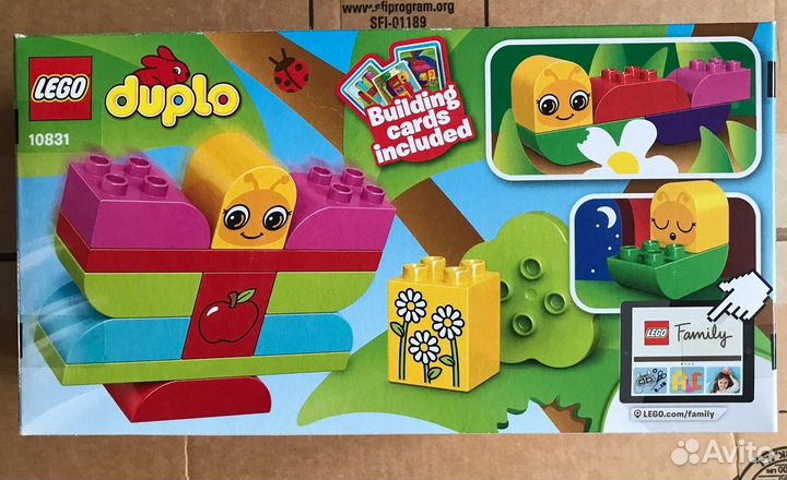 Конструктор lego duplo 10831 Моя веселая гусеница