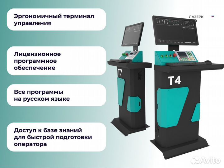 Лазерный станок с чпу по металлу 1,5 на 3 м