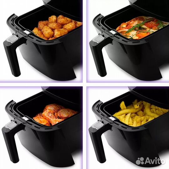 Аэрогриль Kitfort KT-2215, 1500 Вт, черный