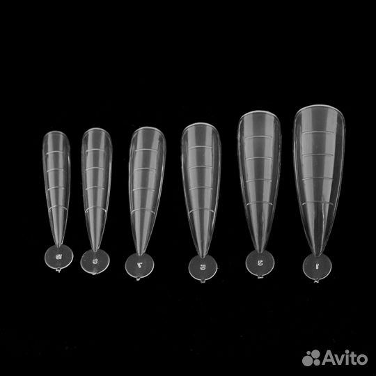 Верхние многоразовые формы с разметкой, миндаль, 1