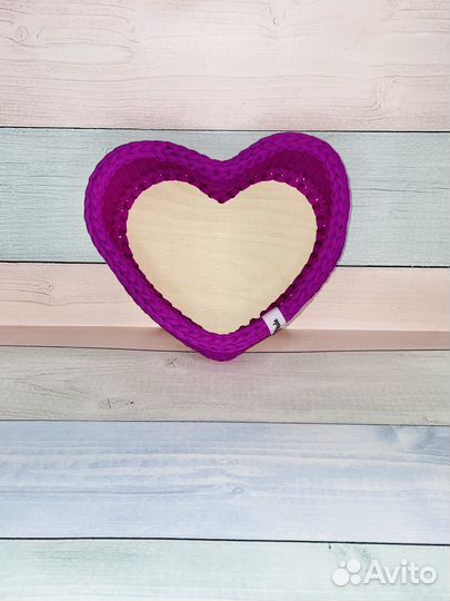 Корзинка вязаная