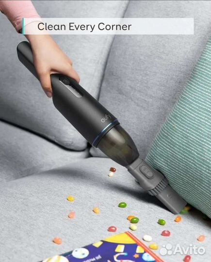 Автомобильный аккумуляторный пылесос