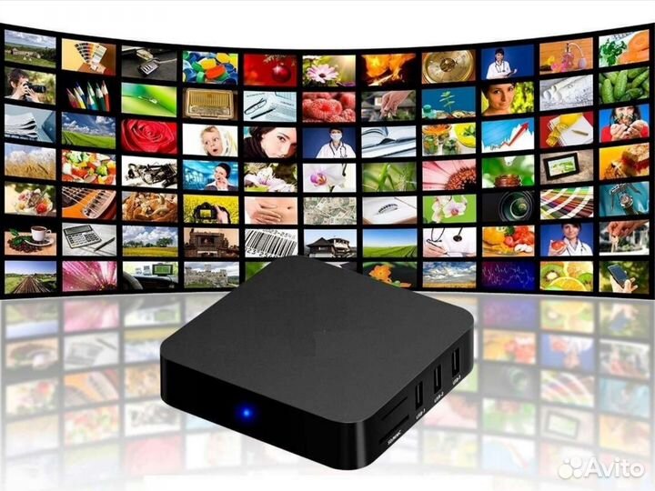 Прошитая SMART TV приставка Андроид тв WiFi-5G