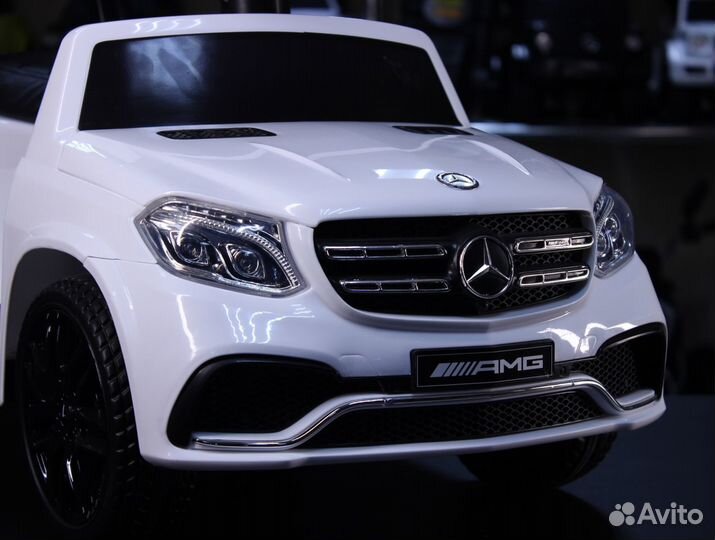 Электромобиль каталка Mercedes-AMG GLS63 + Пульт