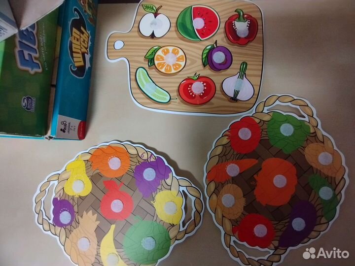 Фрукты на липучках