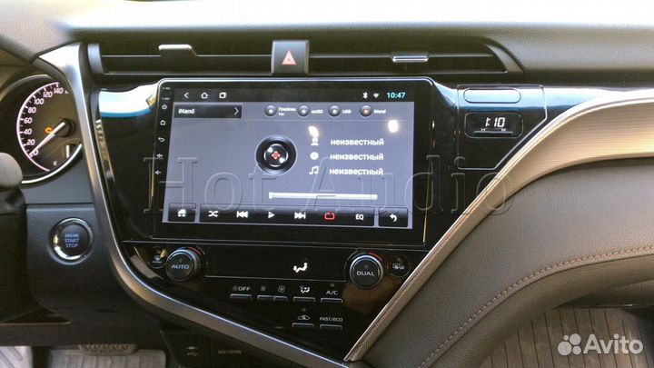 Магнитола Mstar для Toyota Camry V70 с установкой