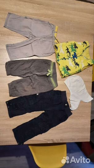 Вещи на мальчика пакетом 74 -92