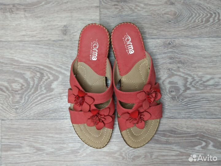 Шлепки женские, р 37