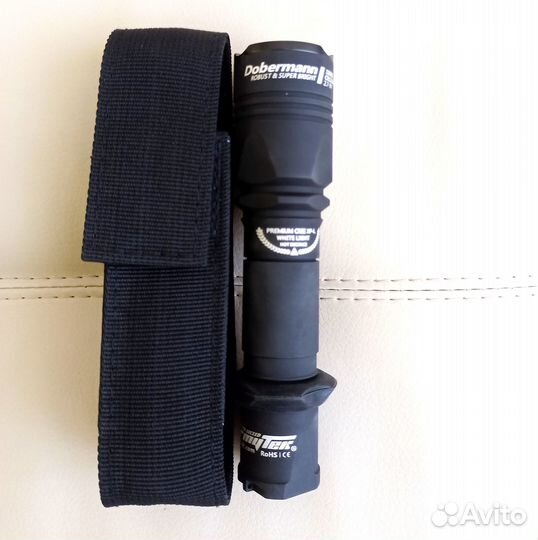 Фонарь Armytek Dobermann XP-L HI с аккумулятором