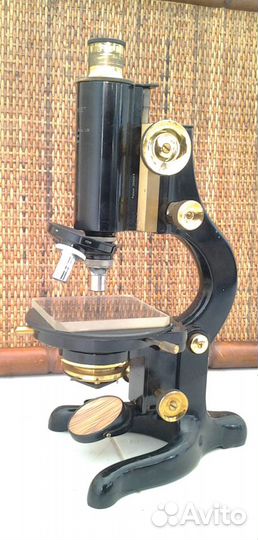 Старинный микроскоп