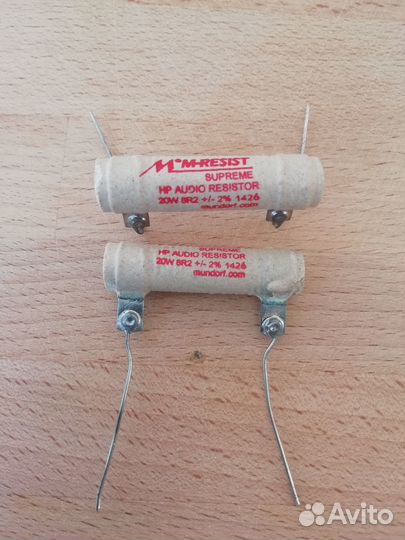 Резисторы, катушки индуктивности в кроссоверы ас