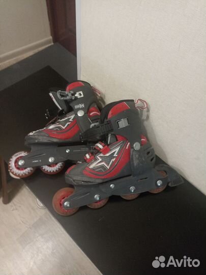 Роликовые коньки детские раздвижные