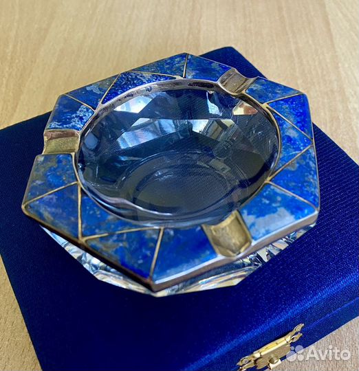 Пепельница серебро