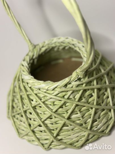 Корзина плетеная для подарков