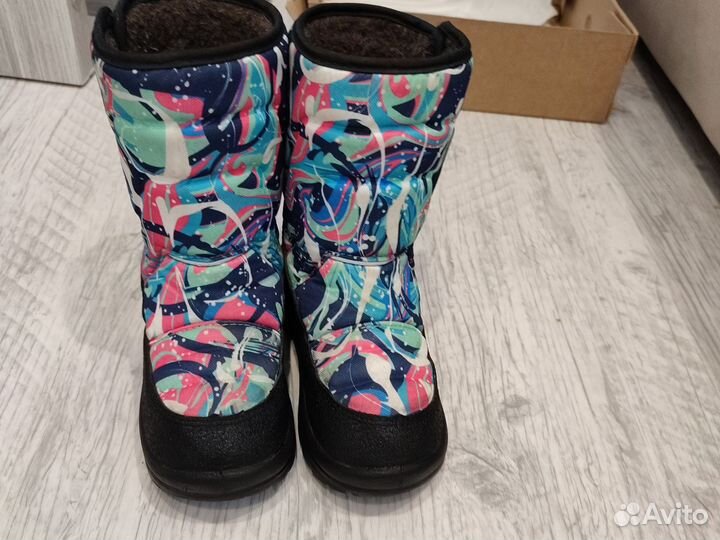 Зимние ботинки для девочки 27 размер