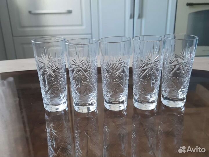 Ваза Богемия, ваза хрусталь стаканы