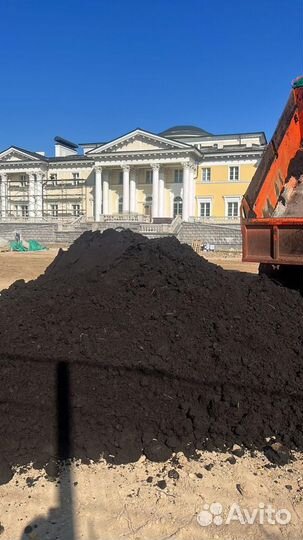 Чернозем и плодородный грунт с доставкой