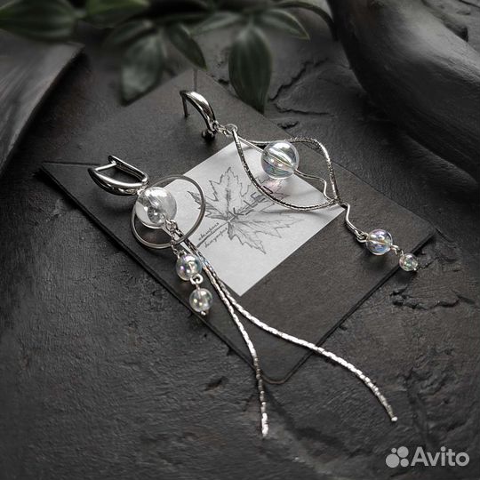 Серьги новые дизайнерские
