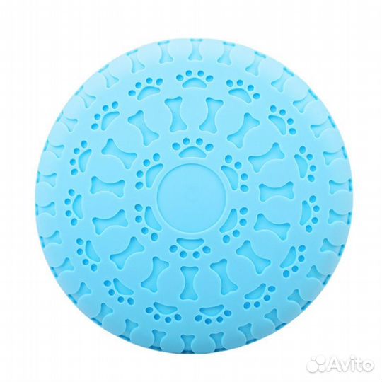 Игрушка для собак Фрисби тарелка резиновая 23 см
