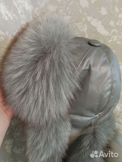 Шапка женская из песца