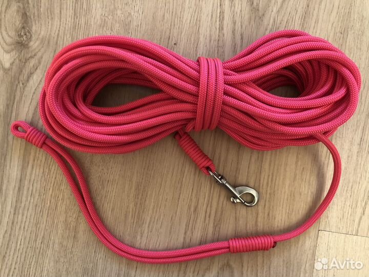Прогулочный тренировочный следовой поводок 10-15м