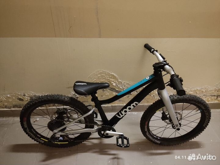 Woom 4 off, детский велосипед, 20е колеса