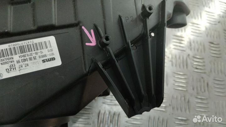 Фара левая Renault Koleos