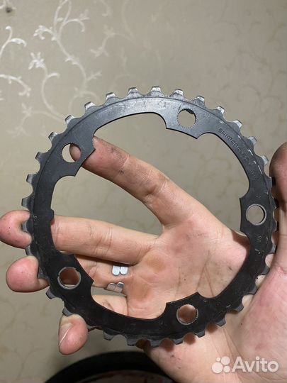 Звезда shimano sg-x 34-f