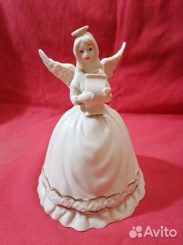 Статуэтка- колокольчик Ангел фарфор