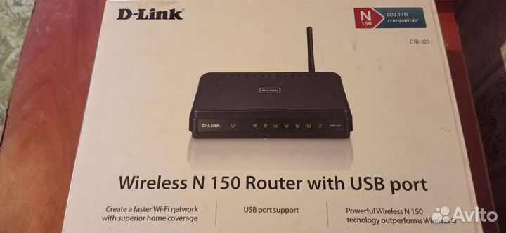 Wifi роутер d link