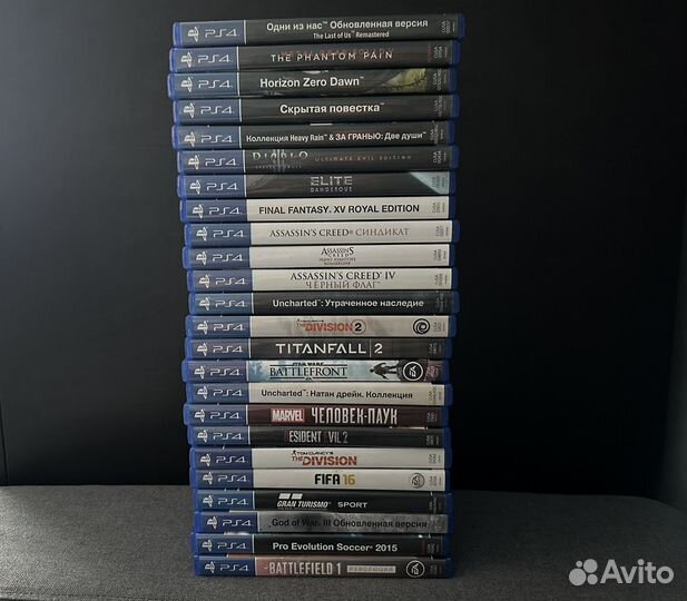 Игры на ps4 диски