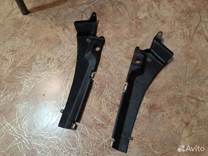 Жабо передних крыльев лада веста