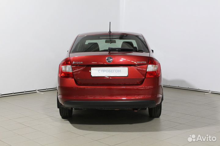 Skoda Rapid 1.6 МТ, 2016, 133 000 км