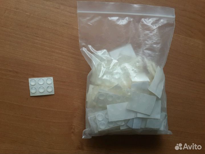 Демпферы мебели самоклейные силикон
