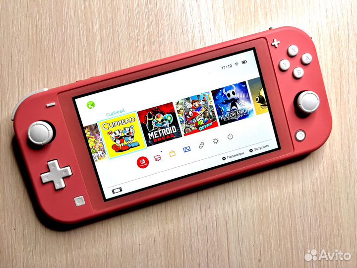 Nintendo switch Lite прошитая