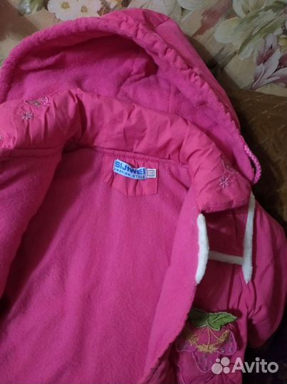 Куртка демисезонная для девочки 86
