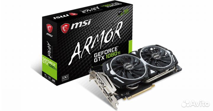 Видеокарта MSI Armor OC GTX1080Ti 11GB