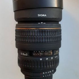 Sigma Zoom 15-30 mm 1:3.5-4.5 DG