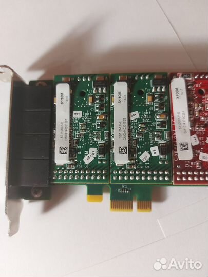 Плата аналоговых линий Digium A4B00F